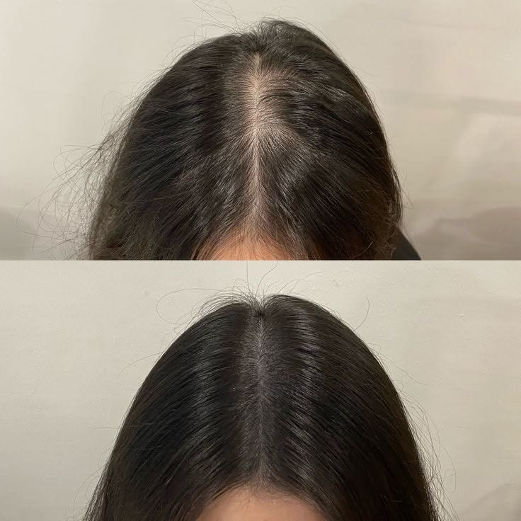 PRP Hair Treatment before and after